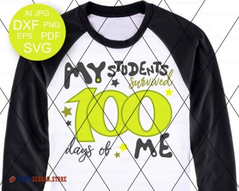 my students survived 100 days of me Party Season 